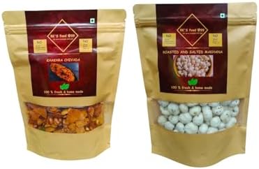  SHREE KRISHNAS FOOD Khakhra Chivda & Roasted Salted Makhana 