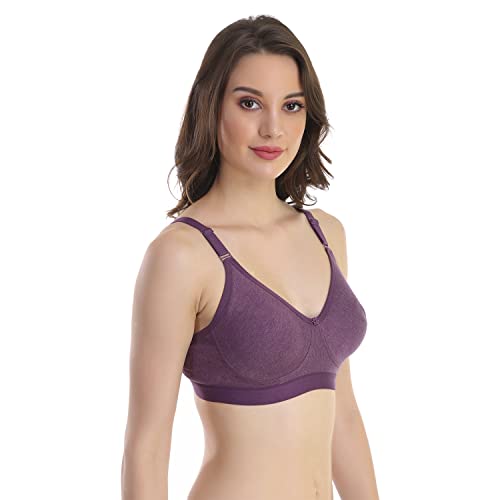 Image of Extra Comfort Non Padded Non Wire Bra for Everyday Combo Pack of 3