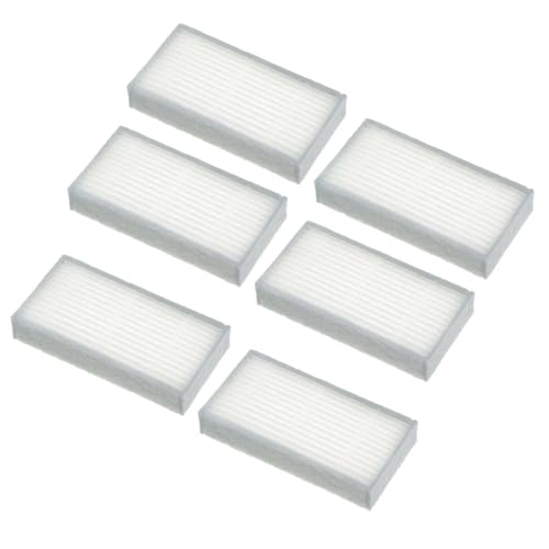 CHUWI V3 iLife X5 V5 �V���[�Y ECOVACS CR130 CR120 HEPA �t�B���^�[�ɑΉ�(6PCS Hepa Filter)