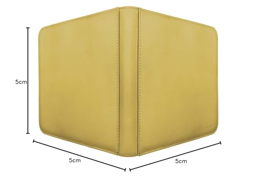 Ultra Pro - 12 Pocket Zippered Pro Binder - Yellow, Yellow / Yellow, Medium - Image 2