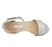 Soda Kids/Children/Girls KICK-2 Wide band Comfortable Sole with Velcor Ankle Strap Block Heel Counter Back Fashion Sandals Shoes (2M, SILVER SHIMMER, numeric_2)