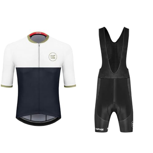 Ensemble maillot de cyclisme manches courtes homme élastique