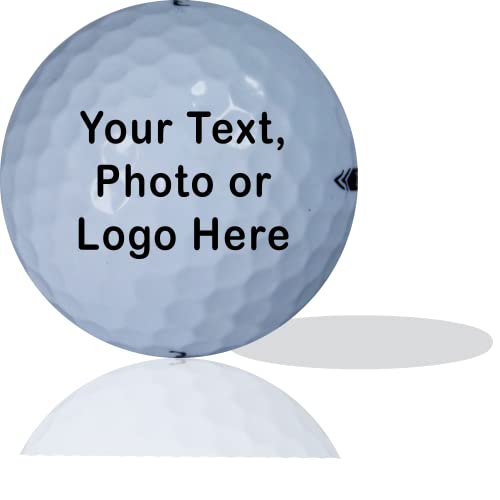 Personalized Golf Balls by GBM Golf Plus 20 Wooden Golf Tees