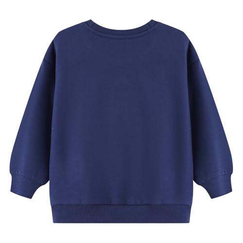 HILEELANG Girl Sweatshirts Halloween Christmas Crewneck Long Sleeve Pullover Cotton Graphic Top Sweater Shirts2