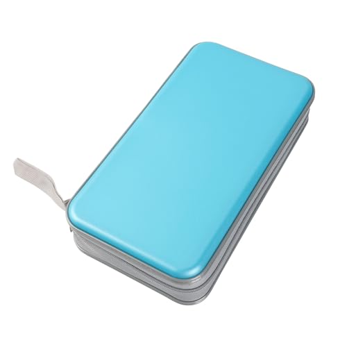 image for alavisxf xx CD Case, 96 Capacity Hard Plastic CD Holder Protective DVD