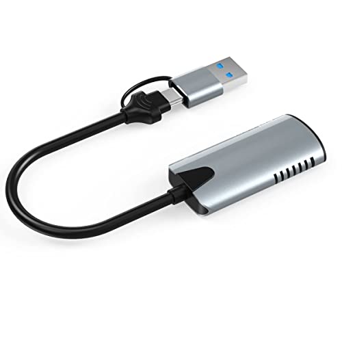 Image of Electro WOLFUSB 3.0 /Type C Video Capture Card 1080P 60fps 4K HDMI-Compatible Video Box for Mackbook PS4 Game Camera Recorder PC Laptop