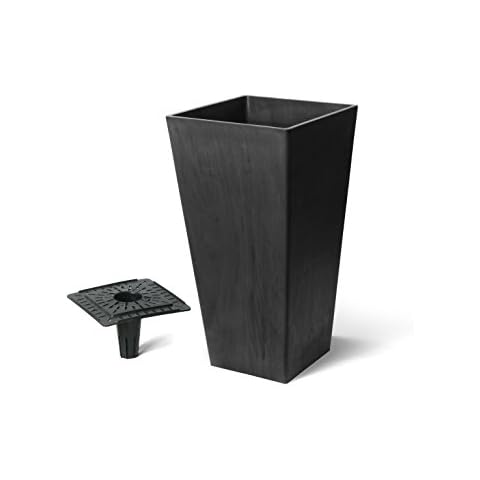 Algreen 17332 Valencia Square, 19" x 11", Black Cover