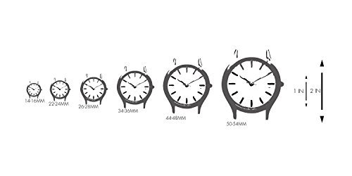 Geneva Extra Large Two-Tone Stretch Watch with Clear Numbers for Effortless Reading - Image 2