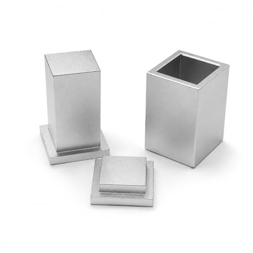 Upgrade 11 Inch Pre-Press Mold Solid CNC Machined 6063 Aluminum with Hard Anodized Finish