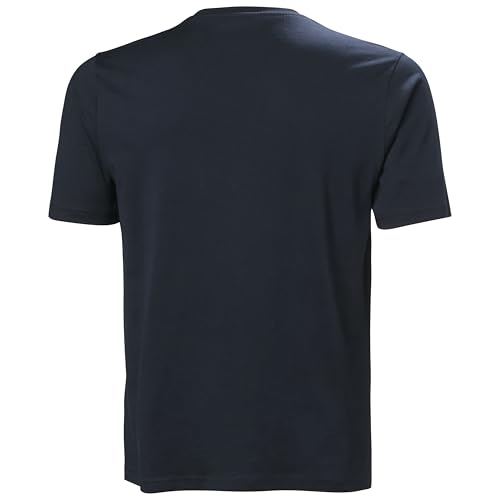 Helly Hansen Camiseta para Hombre con Logotipo HH 3.0, Azul Marino, 2XL