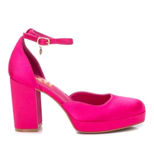 XTI - Zapato Cierre de Hebilla para Mujer, Color: Morado, Talla: 40