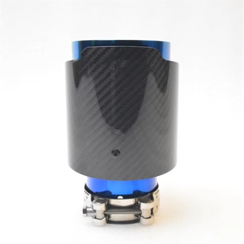 Tuyau d'échappement rouillé ? Rénovez avec l'embout en carbone et inox 63-89 mm