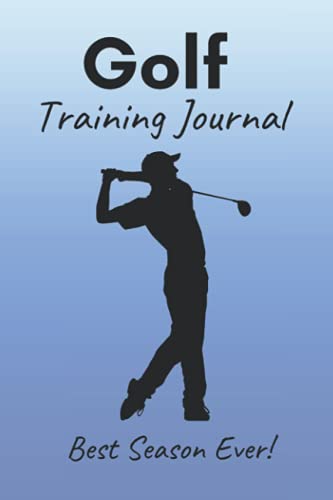 Golf Training Journal: Notebook for male golfer with specific golf prompts to track practice, skills, achievements, and best memories - Blue cover – a ... golf training accessory with illustrations! image 2