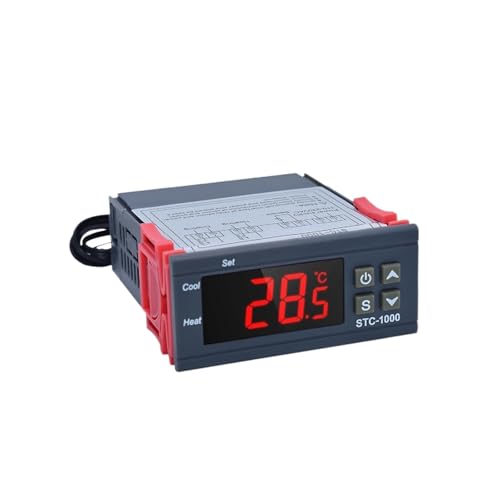 Controlador de temperatura digital para incubadora STC-1000 con pantalla LED