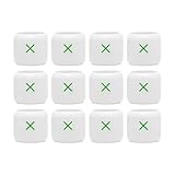 kowaku 12 Pieces Golf Practice Balls Golf Training Ball, Portable Compact Hollow Flying for Backyard, Yard