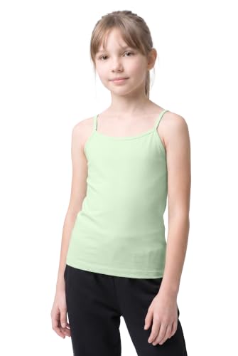 Image of Kurve Girl's Sleeveless Tank Top - Stretch Undershirts Cami Camisole, UV Protective Fabric, Rated UPF 50+ (Made in USA)