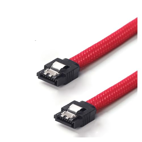 Cable de datos SATA 3.0 III de 50 cm con funda de nylon miniatura 6
