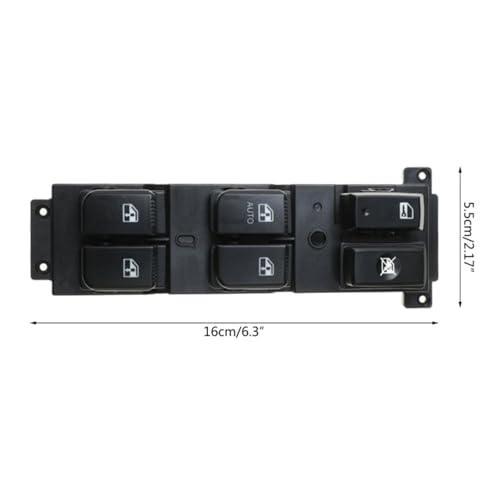 Interrupteur de commande de vitre électrique principal pour Hyundai Santafe 2007-2011 935702b140 - 6