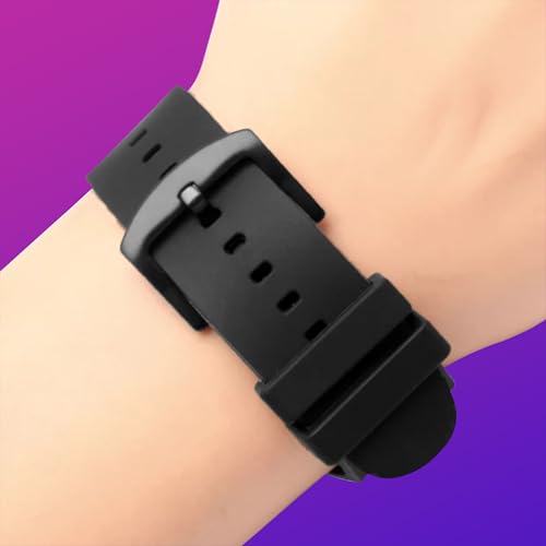 Prolet 20MM Silicone Strap Compatible with Amazfit GTS 2 Mini, Amazfit Bip/Bip U/Pro/Lite, Bip S, Amazfit GTS/ 2/2e, Samsung Galaxy Watch 4/ Watch 5 Compatible All 20MM Watches