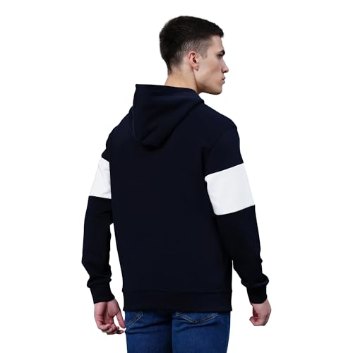 Image of Red Tape Cotton Blend Cut & Sew Hooded Neck Hoodie For Men | Everyday Comfort And Warmth | Your Go To Hooded Neck Hoodie