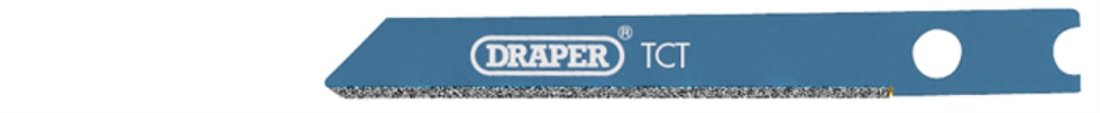 Draper 41497 Tungsten Carbide Tip Jig Saw Blades (Pack Of 5) (Old Version)
