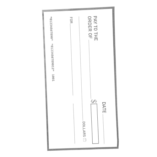 UTHCLO Gigante Falso Borrable Seco Reutilizable para Bromas y Decoración Despedidas de Soltera Bodas y Fiestas Superficie Fácil de Escribir y Borrar para Eventos y Recaudación