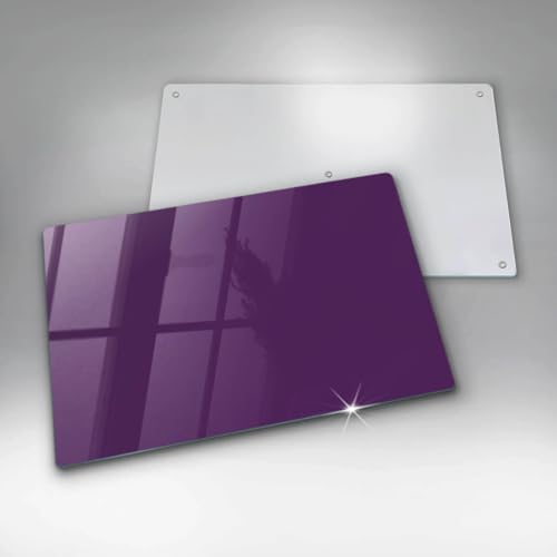 Plaque de protection induction violette 80x52cm Wallfluent pour plan de cuisson - 6