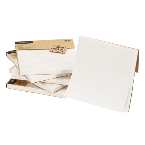 M&G 3 x 3" �t� 6�� �m�[�g�p�b�h�V�[�g ���ȔS���͂����� �ƒ� �I�t�B�X ���� ���� ���� �m�[�g�u�b�N�p �z���C�g �����` �O���b�h