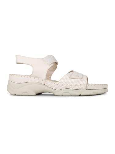 Image of Inc.5 Womens Beige Casual Solid Round Toe Sandals