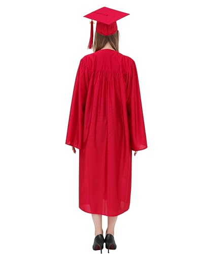 image for GraduationMall Shiny Graduation Cap and Gown with 2026 Tassel for High