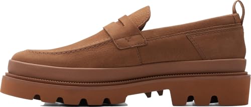 Clarks Clarks - Mens Badell Step Shoes, Color Cola Nubuck, Size: 11 M US