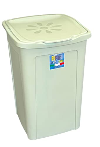 House&Style Portabiancheria 50Lt Margherita Acquamar, Come Da Foto