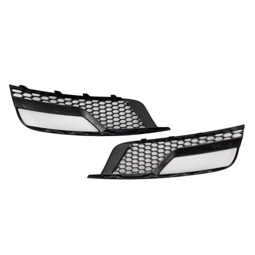 Cache antibrouillard pour A3 8V 2013-2016 : paire de grilles en nid d'abeille