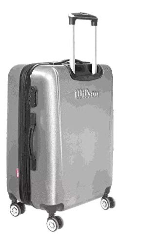 Conjunto De Mala Viagem Wilson Rígida Abs 4 Rodinhas 360º