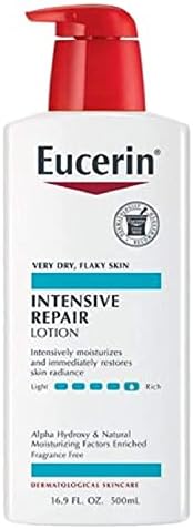 Eucerin Intensive Repair Rich Feel Lotion 16.9 Ounces (Pack of 2)