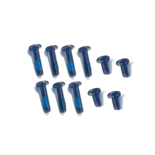 Tornillos negros de repuesto ZAHARA para carcasa inferior de laptop Lenovo Legion 5