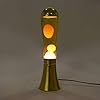 Balvi Lampe Lava Magma Couleur dorée Lampe avec Lave Originale et Amusante Article de déco Moderne Al