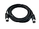 System-S S-Video Kabel 3 m Din 4 Pin Stecker zu Stecker Schwarz