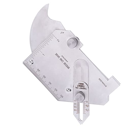 MG-8B Ponte Cam Medidor de Soldagem Superfícies Soldadas Junta Filé Perna Garganta Medida Gague 14 *
