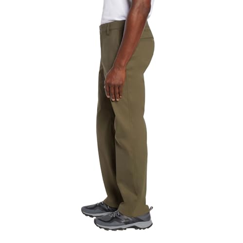 Eddie Bauer Men's Chino Tech Pant, Modern Fit Lightweight Casual Stretch Chino Pants for Men - Spruce 36W X 30L3