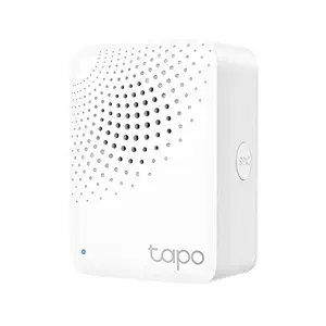 Tapo Tp-Link H100 Iot Smart Hub with Chime, Smart Alarm and Doorbell, Smart Actions with Sensors, Switches & Buttons, Connect with Up to 64 Smart Devices, Alexa, Google Assistant Compatible