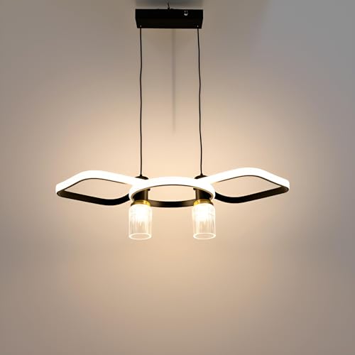 Image of Hanging Lights for Dining Table, Hanging Lights for Living Room, Pendant Lights for Ceiling, Office Home Decoration (Chandelier /Jhoomer /Jhumar) (Pack of 1) (Dining Table)