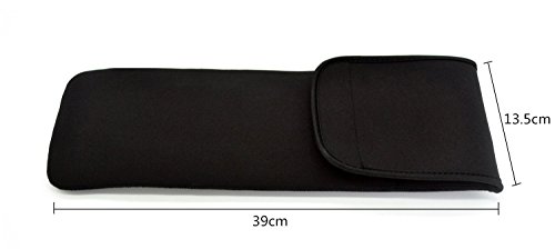 Funda resistente al agua para planchas y rizadores negra miniatura 3