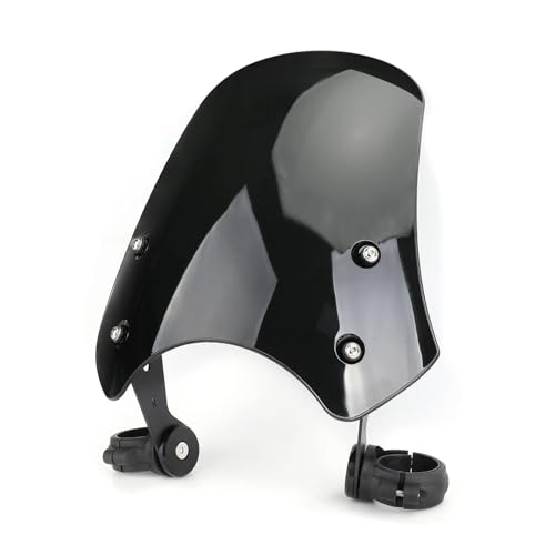 Modelli Per Dyna Softail Modelli Dyna Softail Parabrezza Per Moto Artudatech ABS Nero