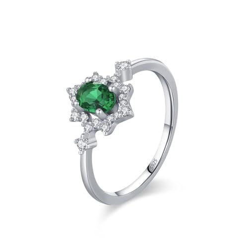 Bague en argent 925 femme, le cadeau d'anniversaire idéal au design de fleur