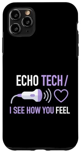 Echo Tech I See You Feel Medical Diagnostic Cardiology �X�}�z�P�[�X iPhone 11 Pro Max �p