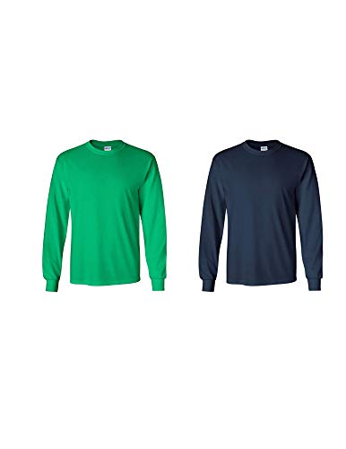 Image of Gildan Men's Ultra Cotton Long Sleeve T-shirt, Style G2400