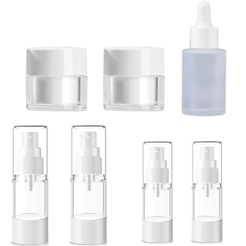 OGIFOAHC Refillable Cosmetic Travel Containers For Creams And Liquids-Sized Cosmetic Containers - Perfect for Your Next Adventure