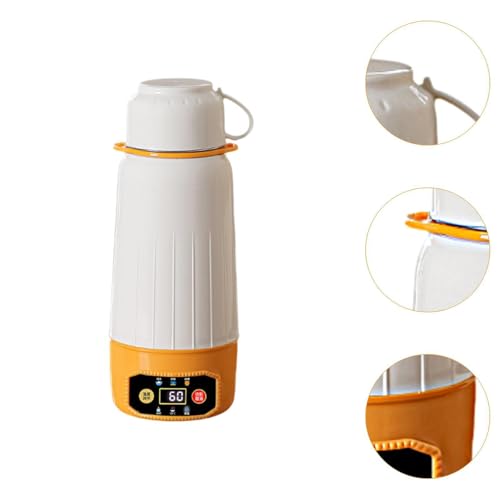 Tetera Eléctrica Portátil 1 L Acero Inoxidable para Auto y Casa miniatura 3
