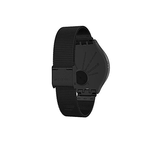 Buy Swatch Womens Analogue Quartz Watch with Stainless Steel Strap SVUB105M  Online at Low Prices in India - Amazon.in